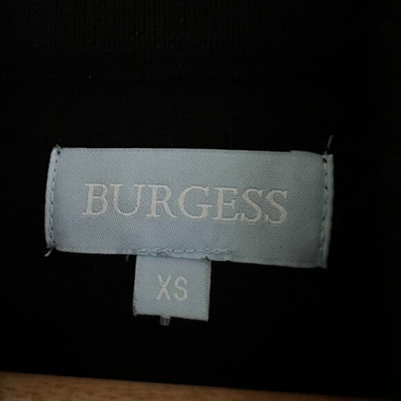 Burgess The Paris Mock Neck Sleeveless Sweater Dress Cotton Cashmere - XS - Picture 4 of 7